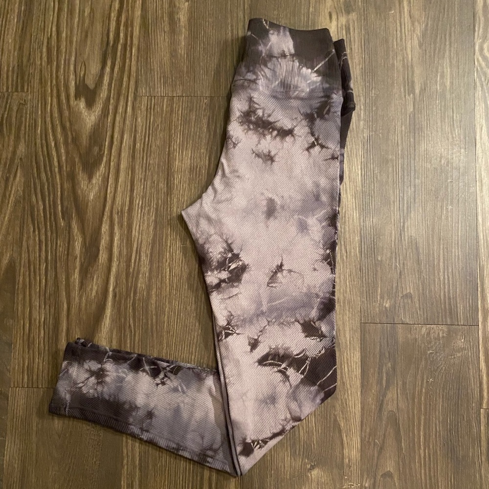 avocado ribbed women’s leggings